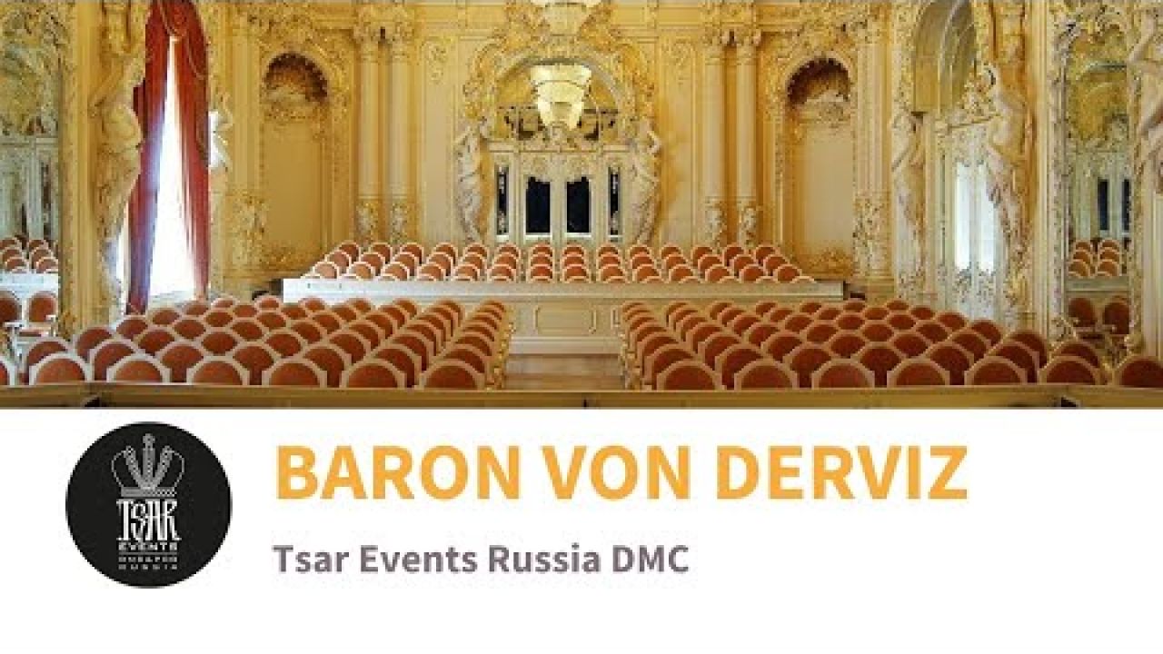 BARON VON DERVIZ MANSION (aka The St. Petersburg Chamber Opera Theater) - Venue from Tsar Events DMC